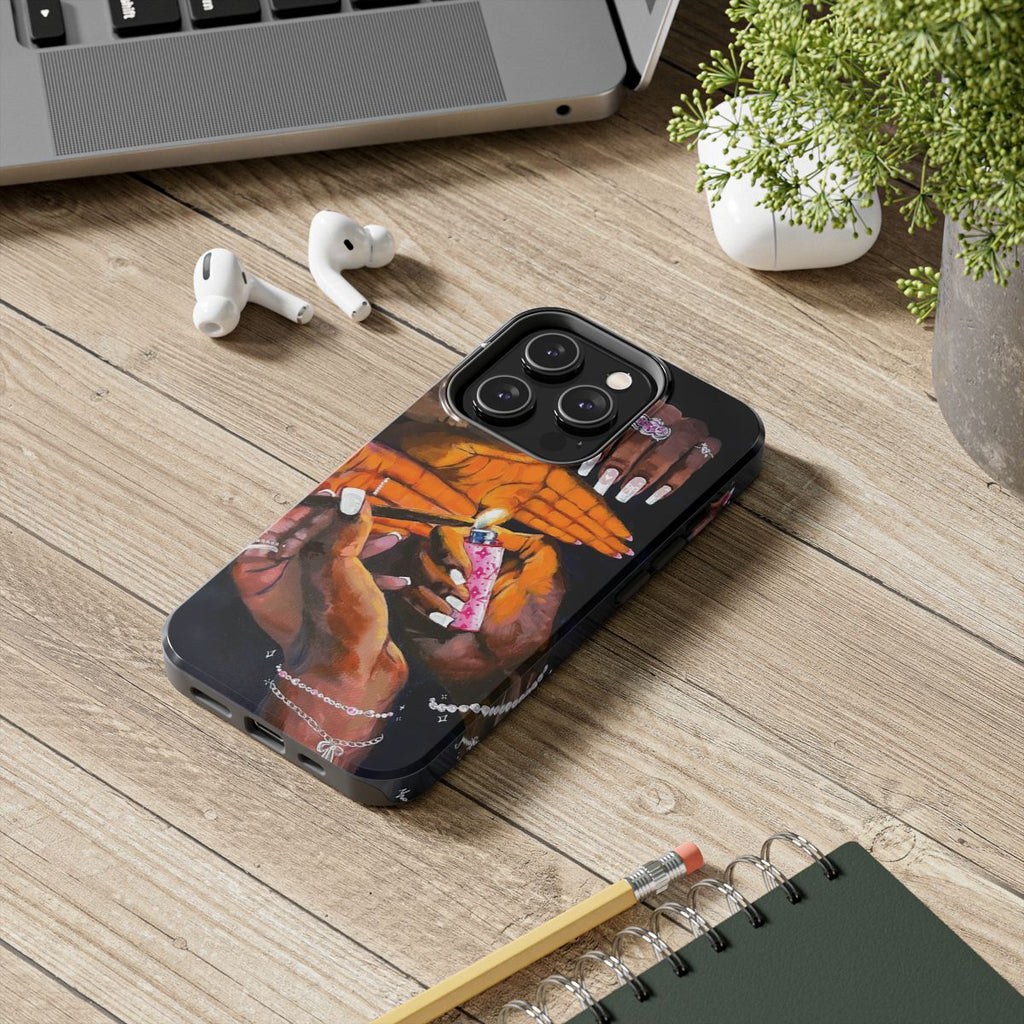 Pretty & Fꨄded/ It Takes a Villageೀ⋆⑅˚ — Phone Case